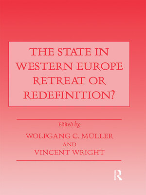 cover image of The State in Western Europe